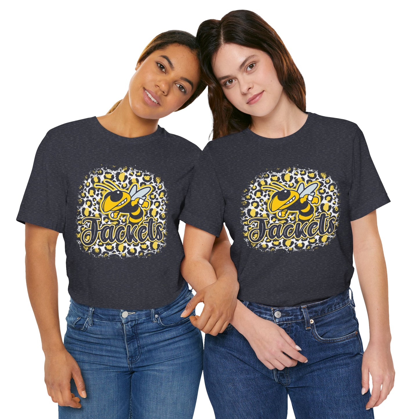Yellow Jackets Fan Unisex Tee, Game Day Shirt, Sports Team Tee, Fan Apparel, Yellow Jackets Shirt