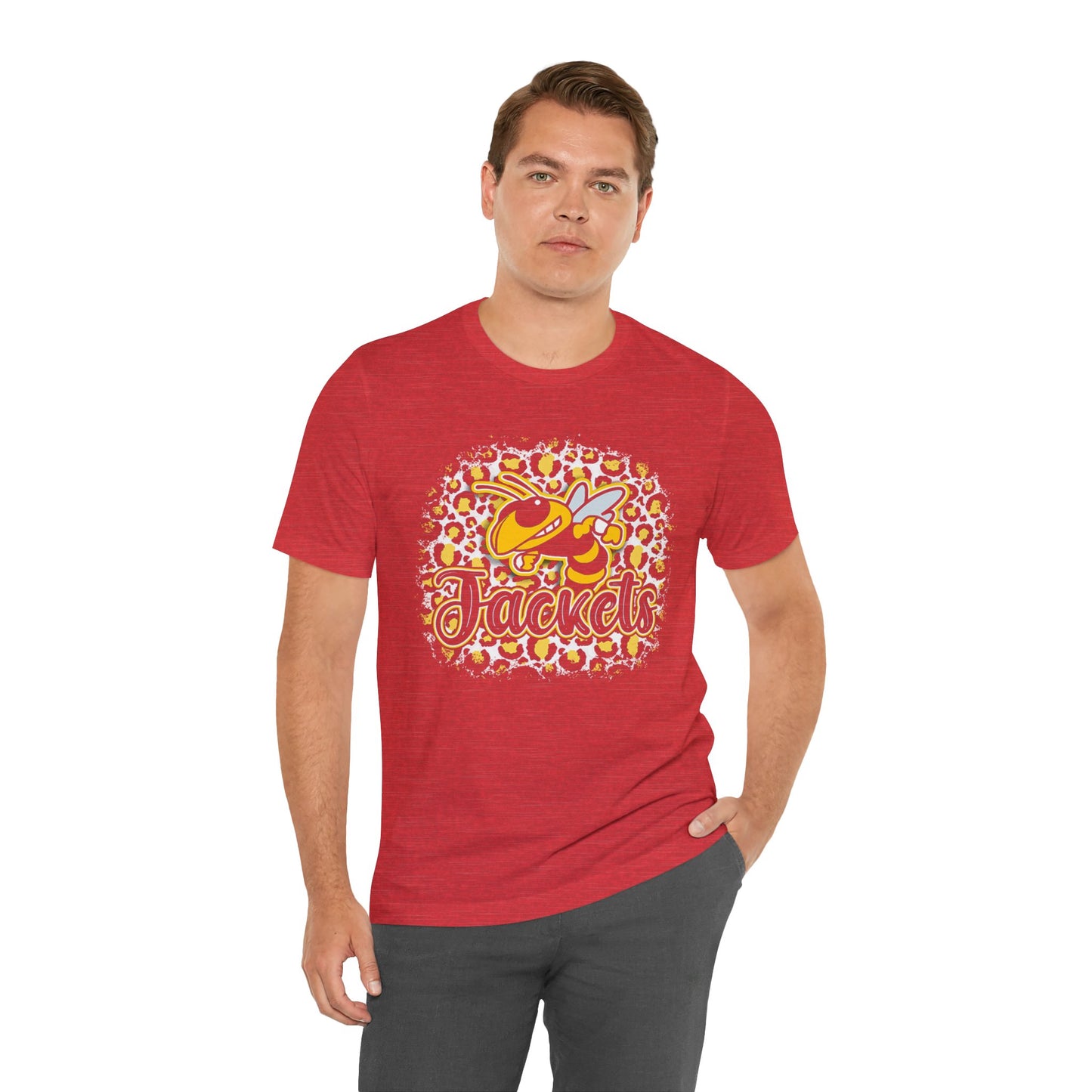 Yellow Jackets Fan Unisex Tee, Game Day Shirt, Sports Team Tee, Fan Apparel, Yellow Jackets Shirt