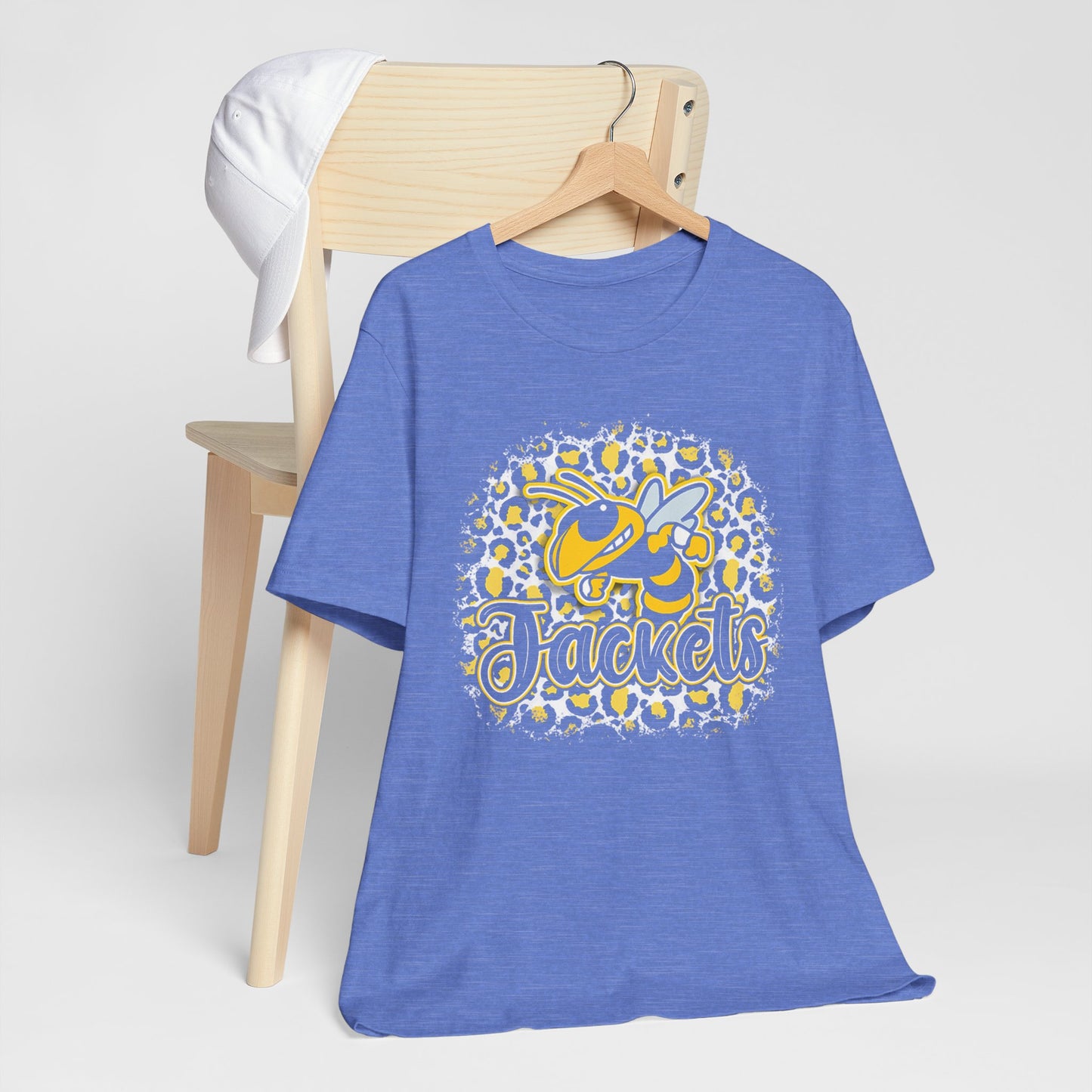 Yellow Jackets Fan Unisex Tee, Game Day Shirt, Sports Team Tee, Fan Apparel, Yellow Jackets Shirt