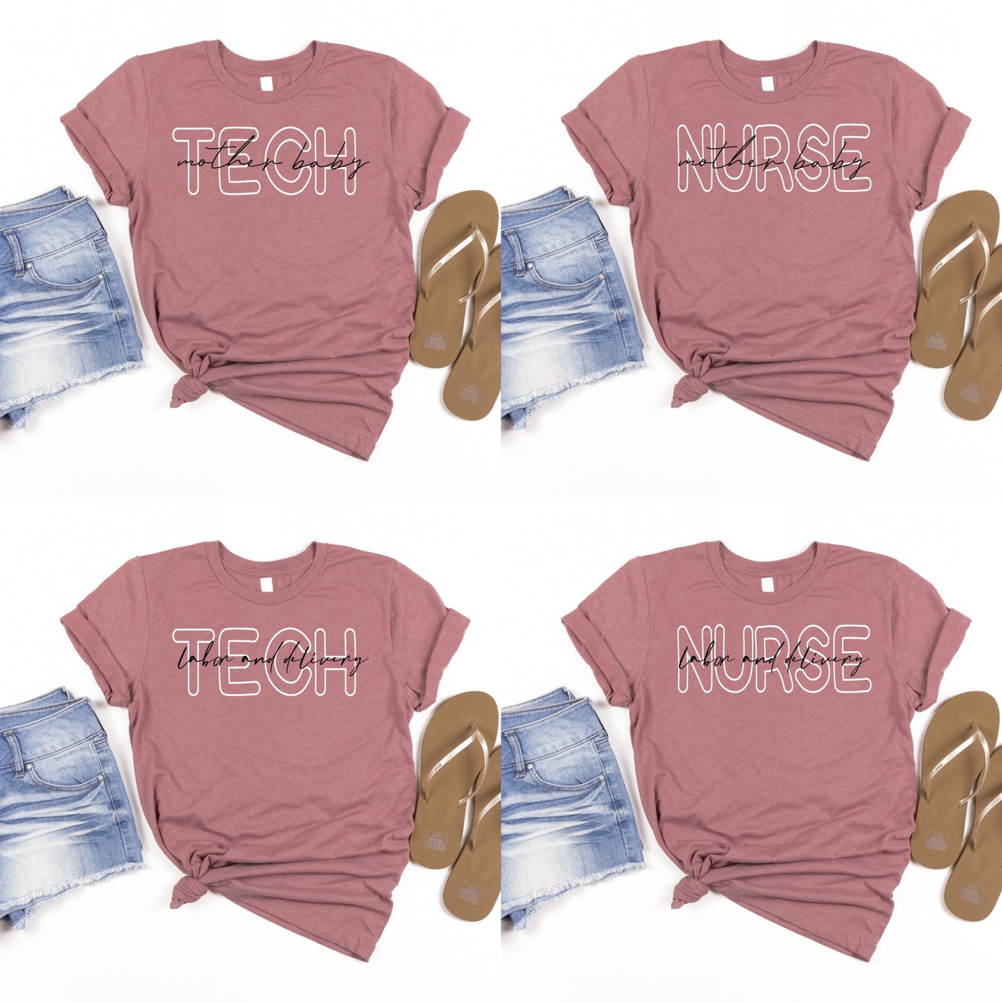 DESIGN ONLY: Custom dept Nurse/Tech shirt