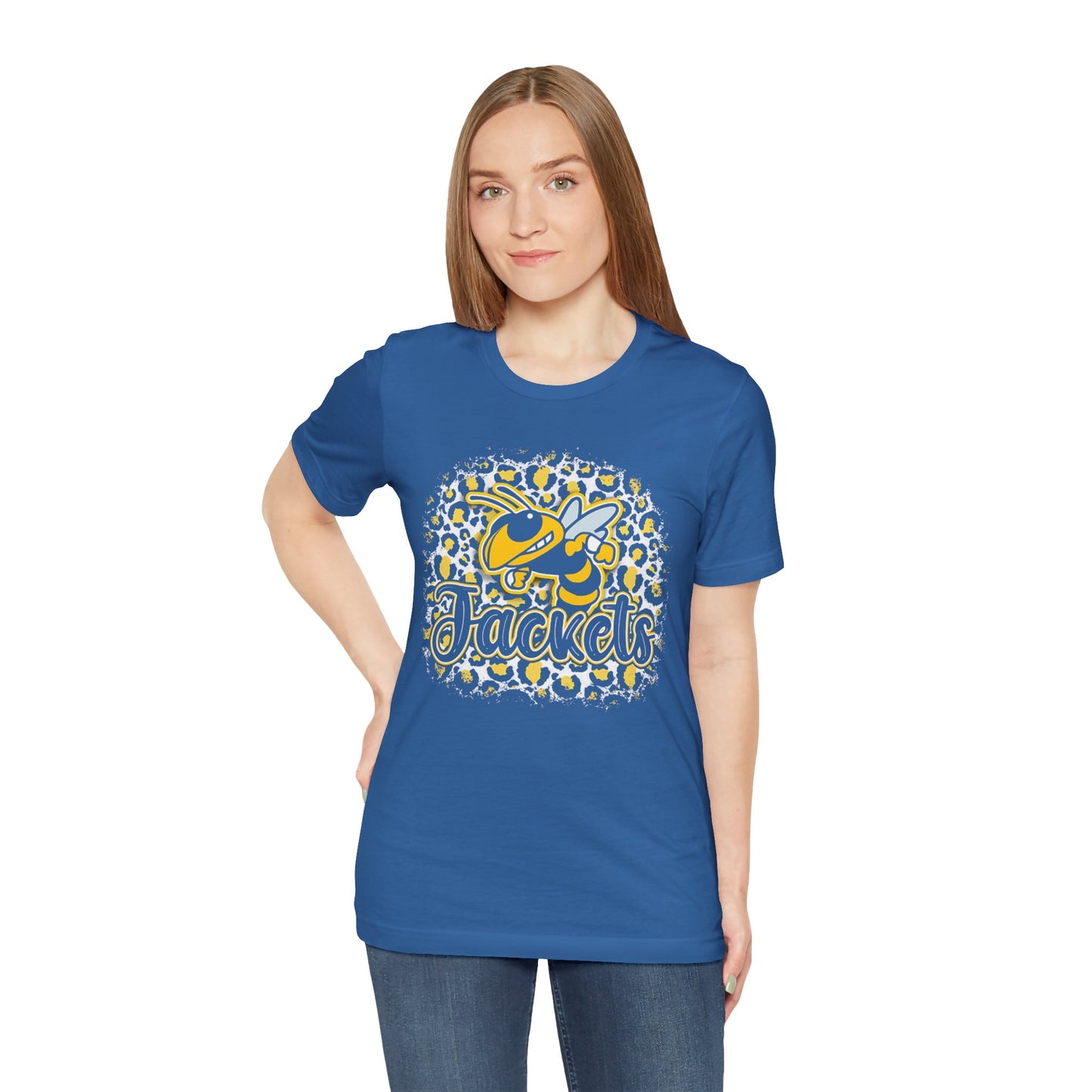 Yellow Jackets Fan Unisex Tee, Game Day Shirt, Sports Team Tee, Fan Apparel, Yellow Jackets Shirt