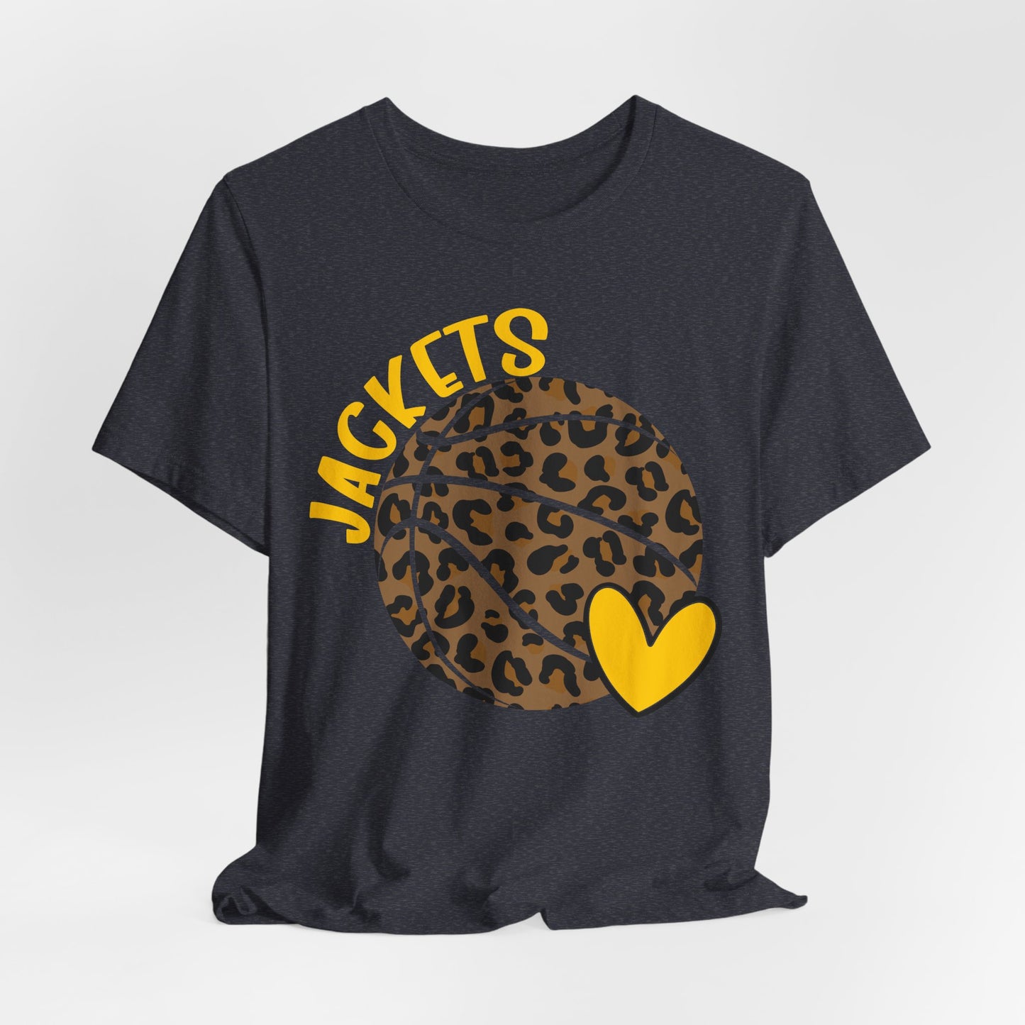 Basketball Team Shirt Unisex Tee, Jackets Sports Fan, Athletic Crew Neck T-Shirt, Game Day Apparel Gift, Basketball Lover