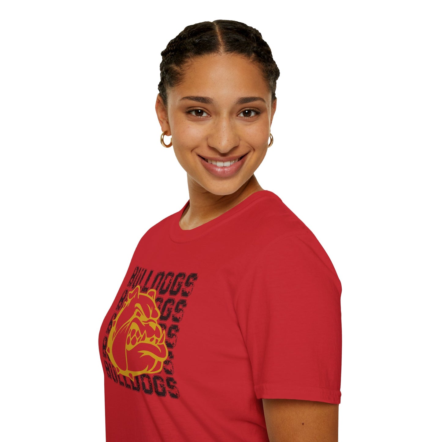 Bulldogs Team T-Shirt, Sports Tee, bulldog Lover Shirt, Casual Top, Athletic Wear, Game Day Apparel