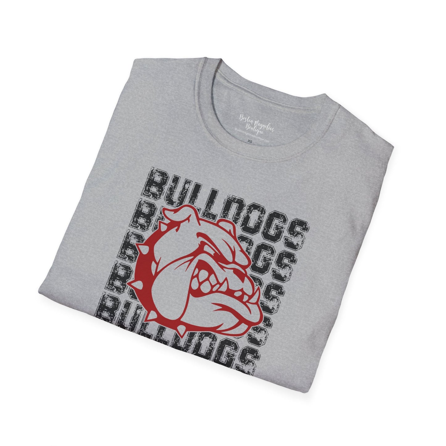 Bulldogs Team T-Shirt, Sports Tee, bulldog Lover Shirt, Casual Top, Athletic Wear, Game Day Apparel