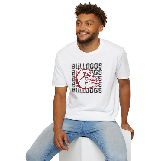 Bulldogs Team T-Shirt, Sports Tee, bulldog Lover Shirt, Casual Top, Athletic Wear, Game Day Apparel