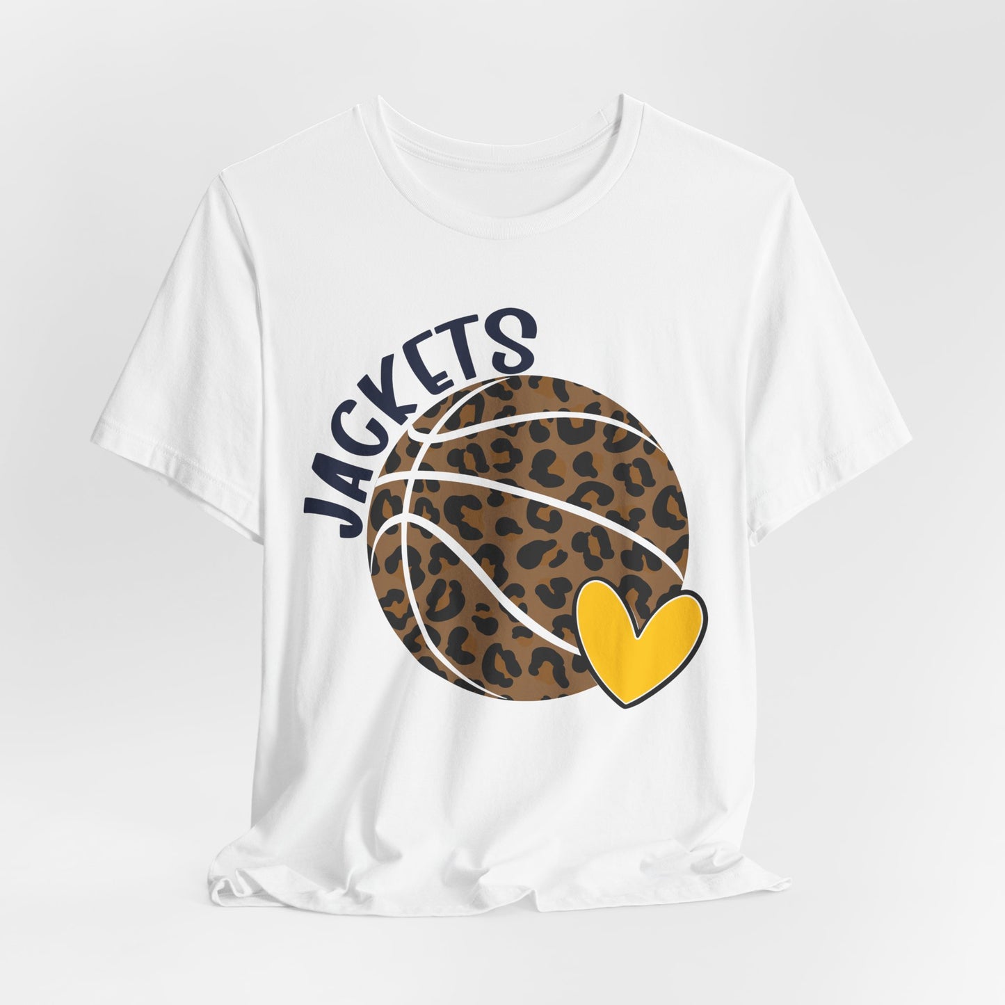 Basketball Team Shirt Unisex Tee, Jackets Sports Fan, Athletic Crew Neck T-Shirt, Game Day Apparel Gift, Basketball Lover